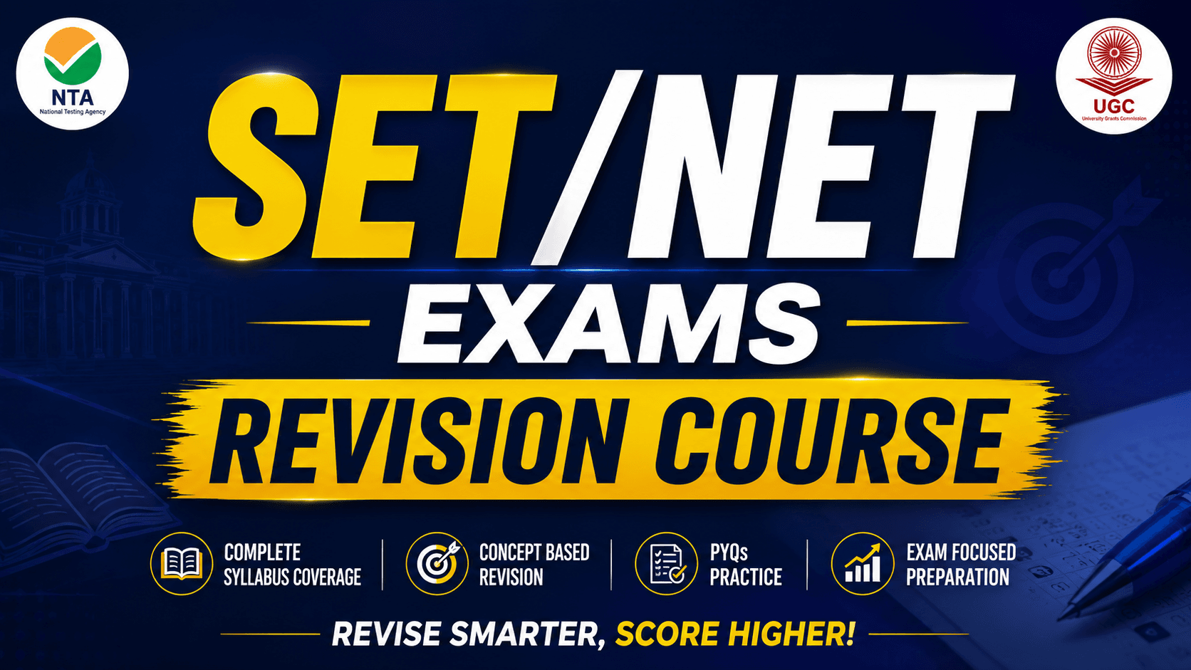 SET/NET Revision Course - Commerce