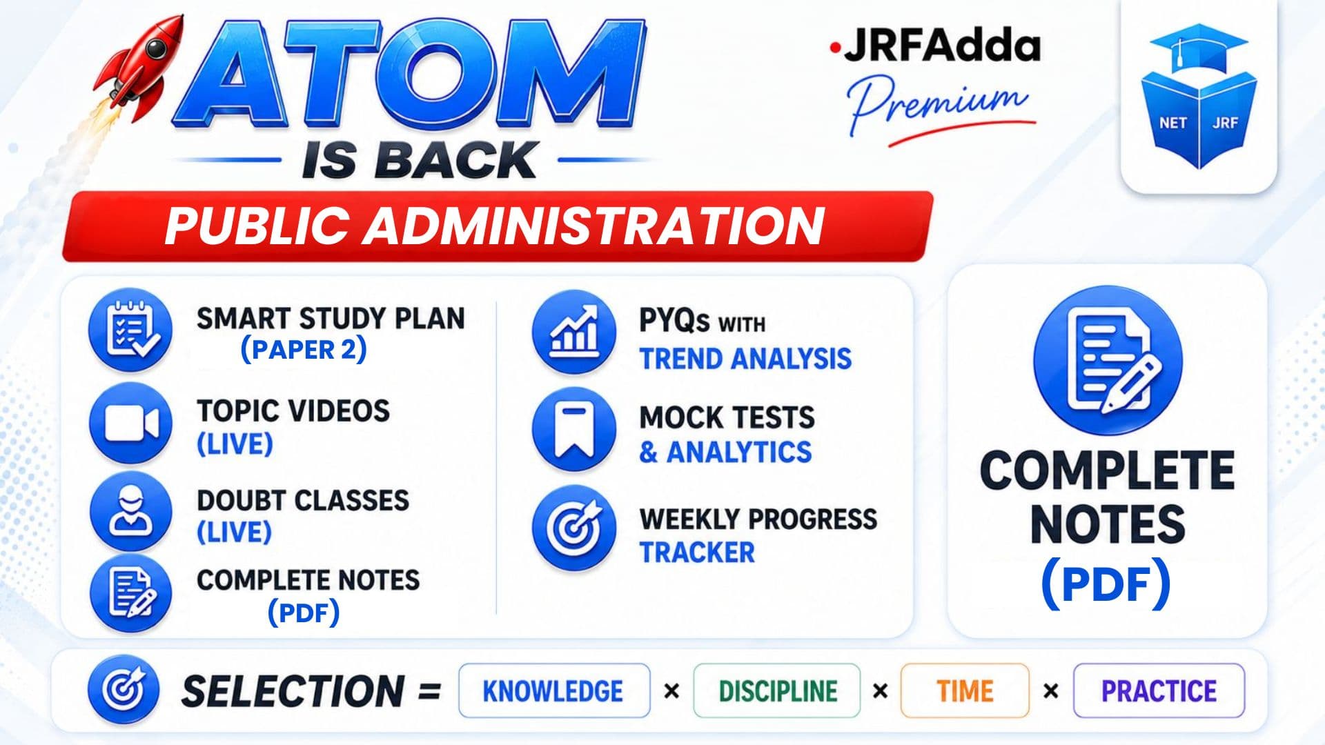 ATOM Dec 2026 Public Administration Batch Paper 2