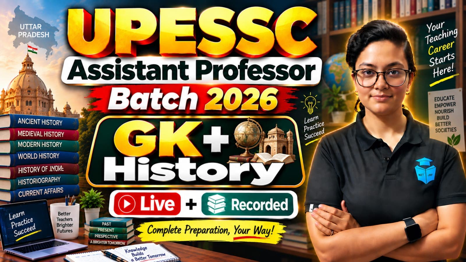 UPESSC AP | GK + History Course
