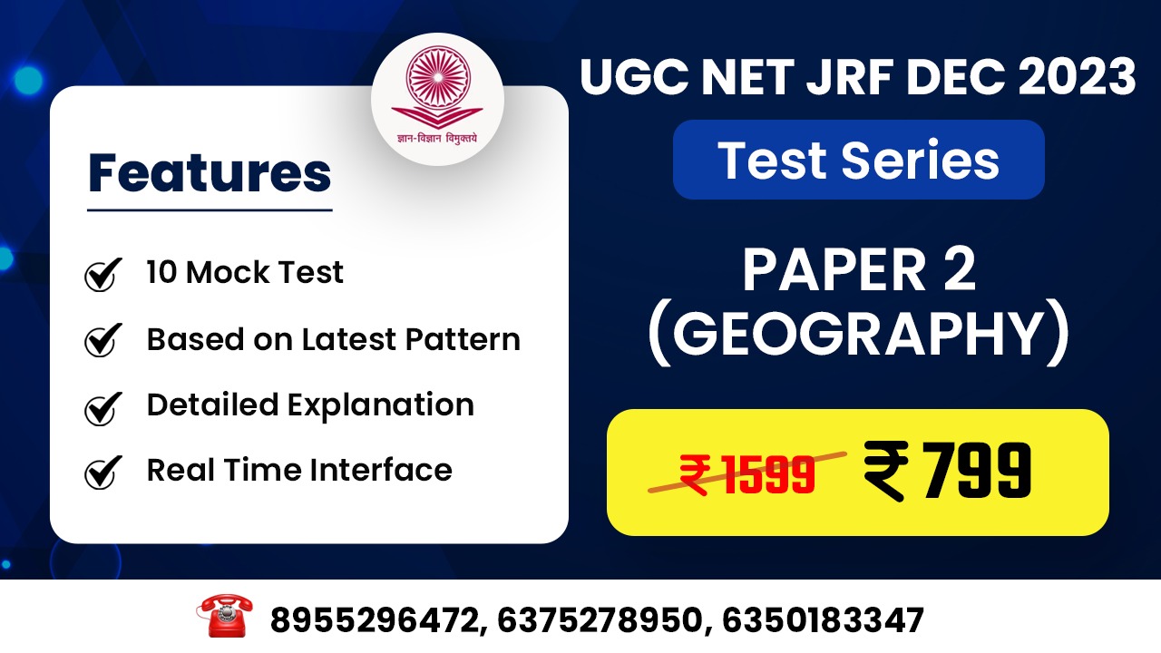 Geography (Paper 2) 2023