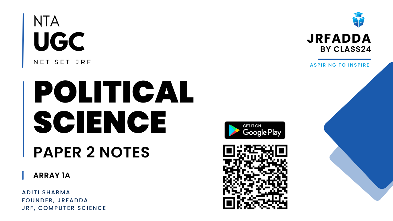 UGC NET Political Science Book Handwritten Notes