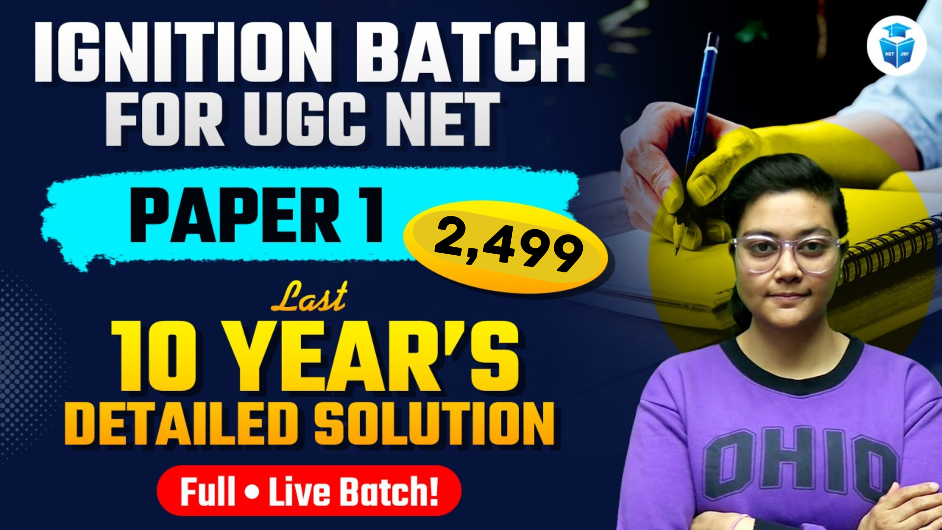 IGNITION BATCH  PYP Last 10 Years PYPs with Detailed Video Solutions Paper1