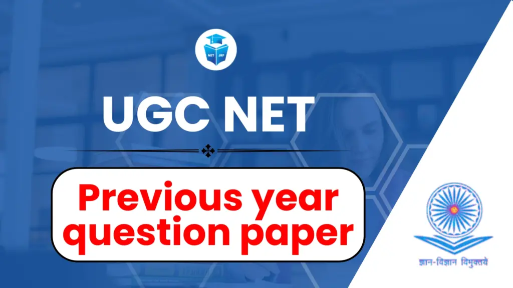 ugc net previous year question paper
