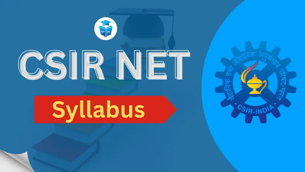 CSIR NET Syllabus