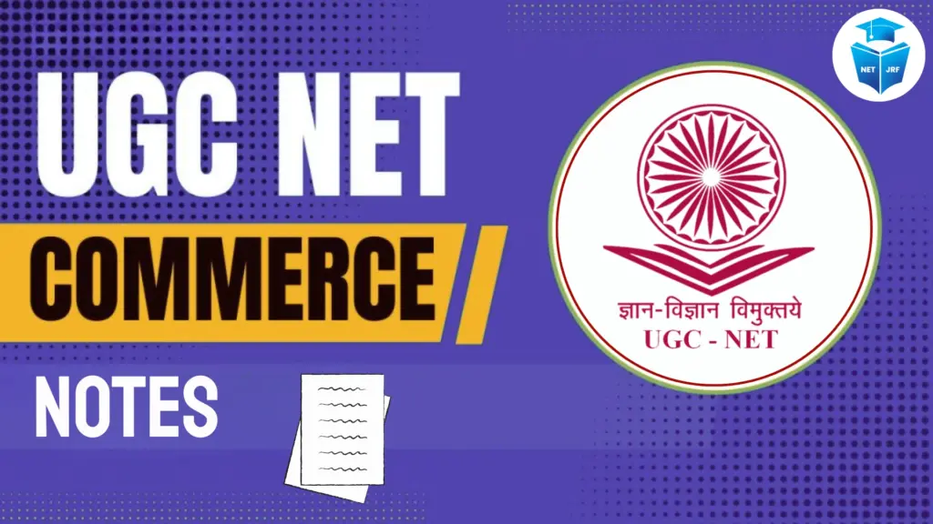 ugc net commerce notes