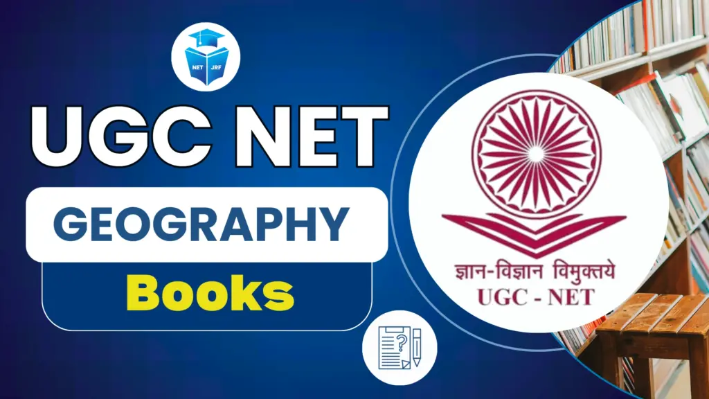 UGC NET Geography books