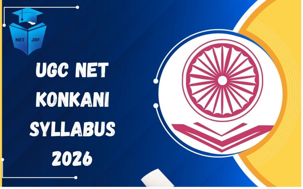 UGC NET Konkani Syllabus 2026