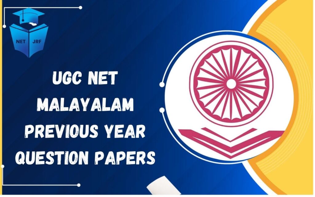 UGC NET Malayalam Previous Year Question Papers