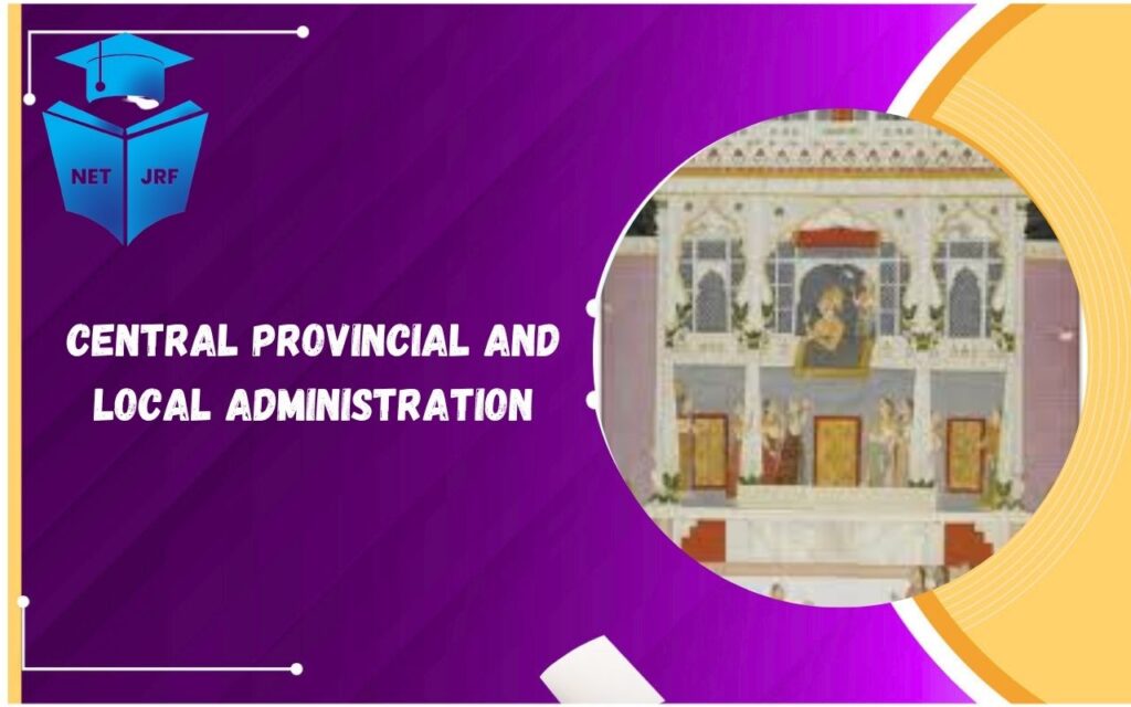 Central Provincial and Local Administration