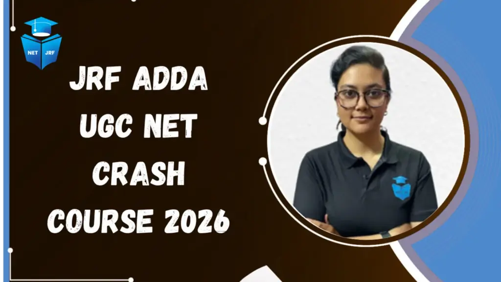 JRF Adda UGC NET crash course 2026