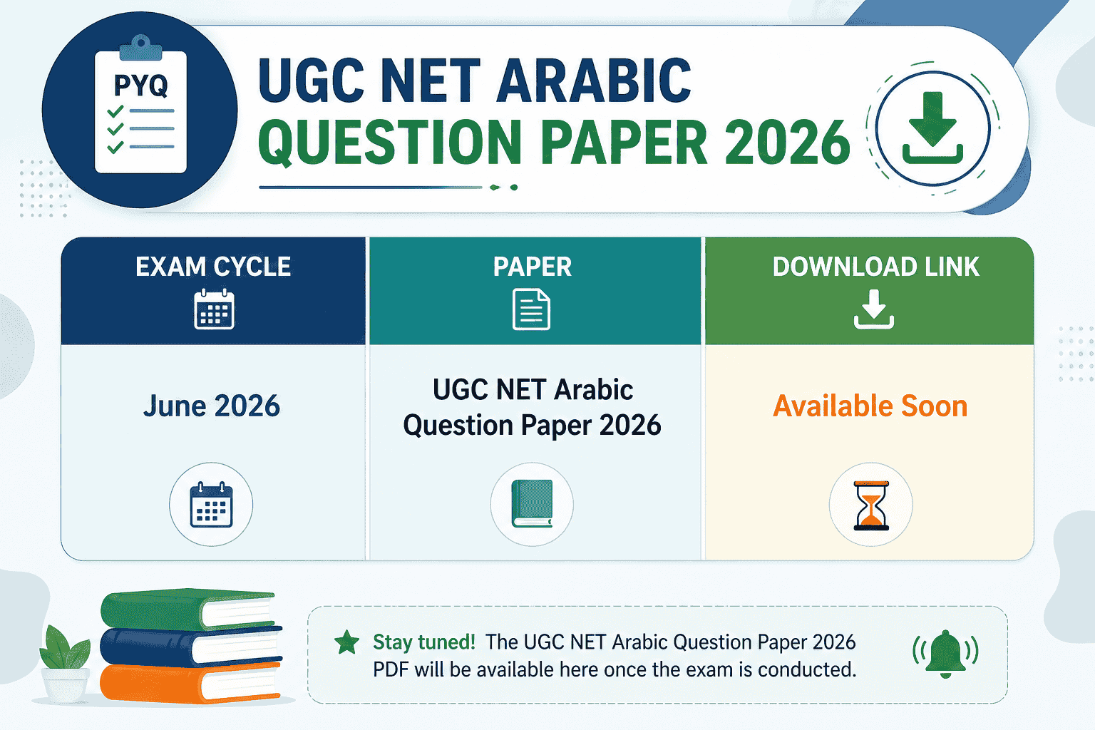 UGC NET Arabic Question Paper 2026