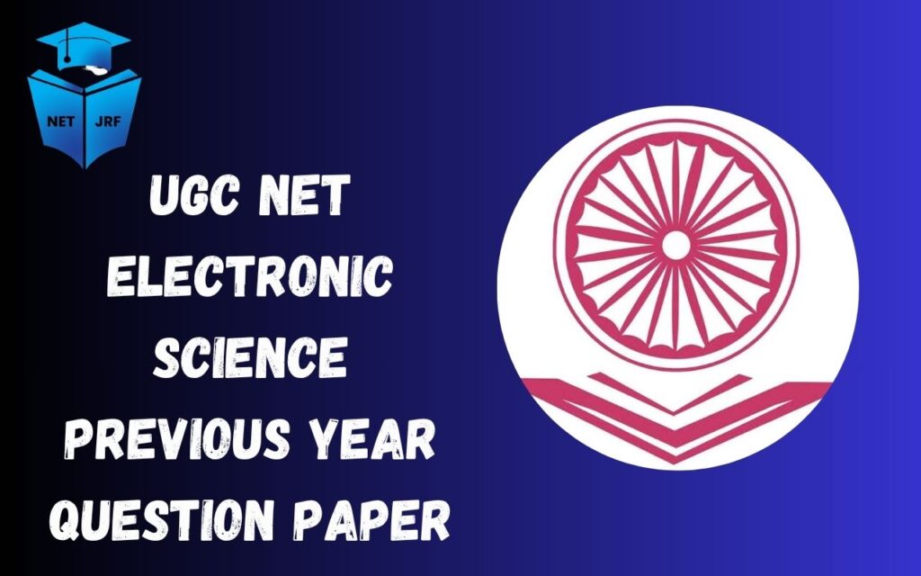 UGC NET Electronic PYQ