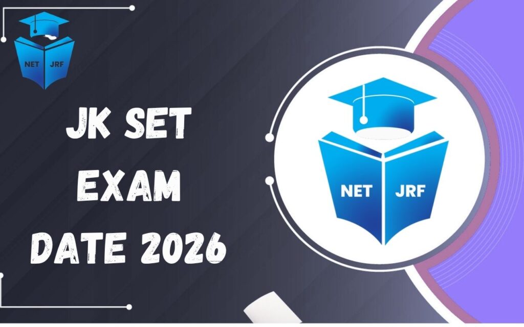 JK SET Exam Date 2026