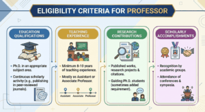 Eligibility Criteria for Professor