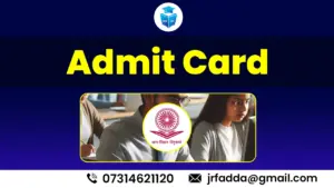 wb SET exam admit card