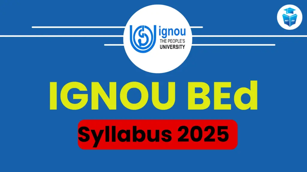 IGNOU BEd