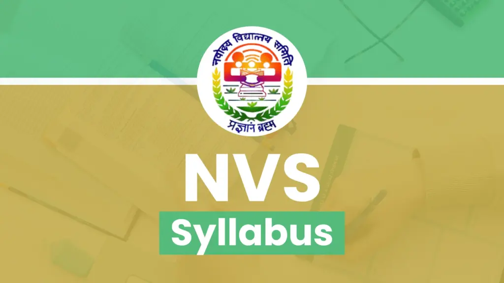 NVS Syllabus