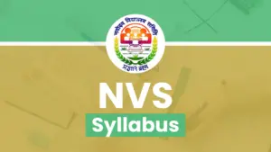 NVS Syllabus
