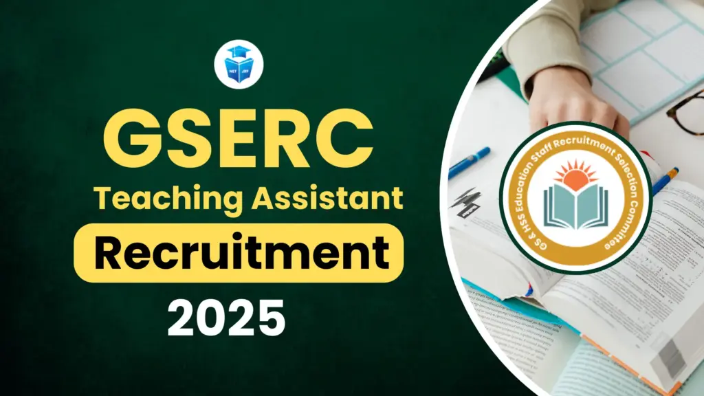 GSERC Teaching Assistant Recruitment 2025