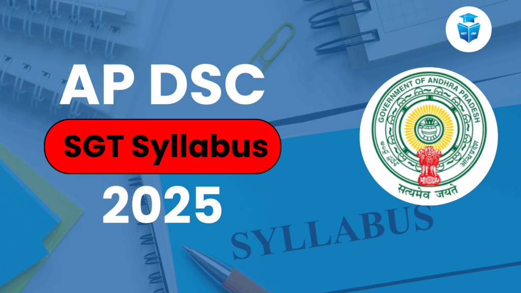 AP DSC SGT Syllabus 2025