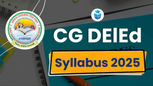 CG DElEd Syllabus 2025