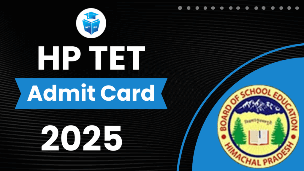 HP TET admit card