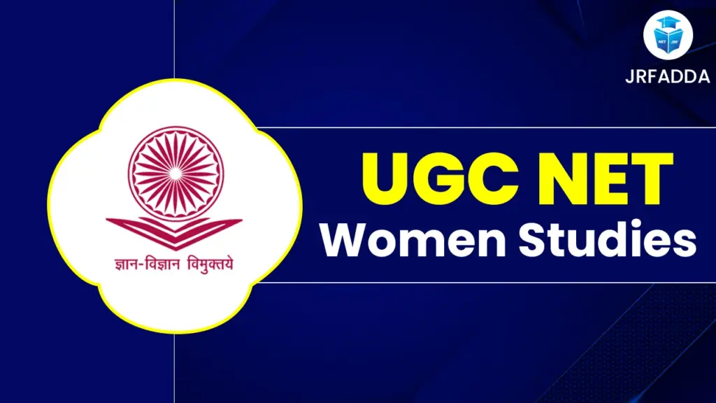 UGC NET Women Studies 2025