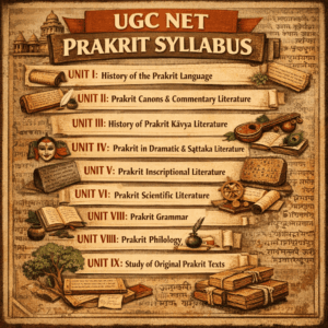 UGC NET Prakrit 2026 Syllabus