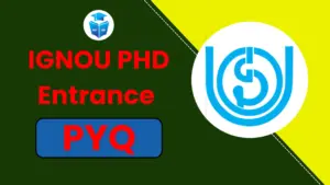 IGNOU PhD Entrance PYQ