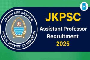 JKPSC Assistant Professor Recruitment 2025