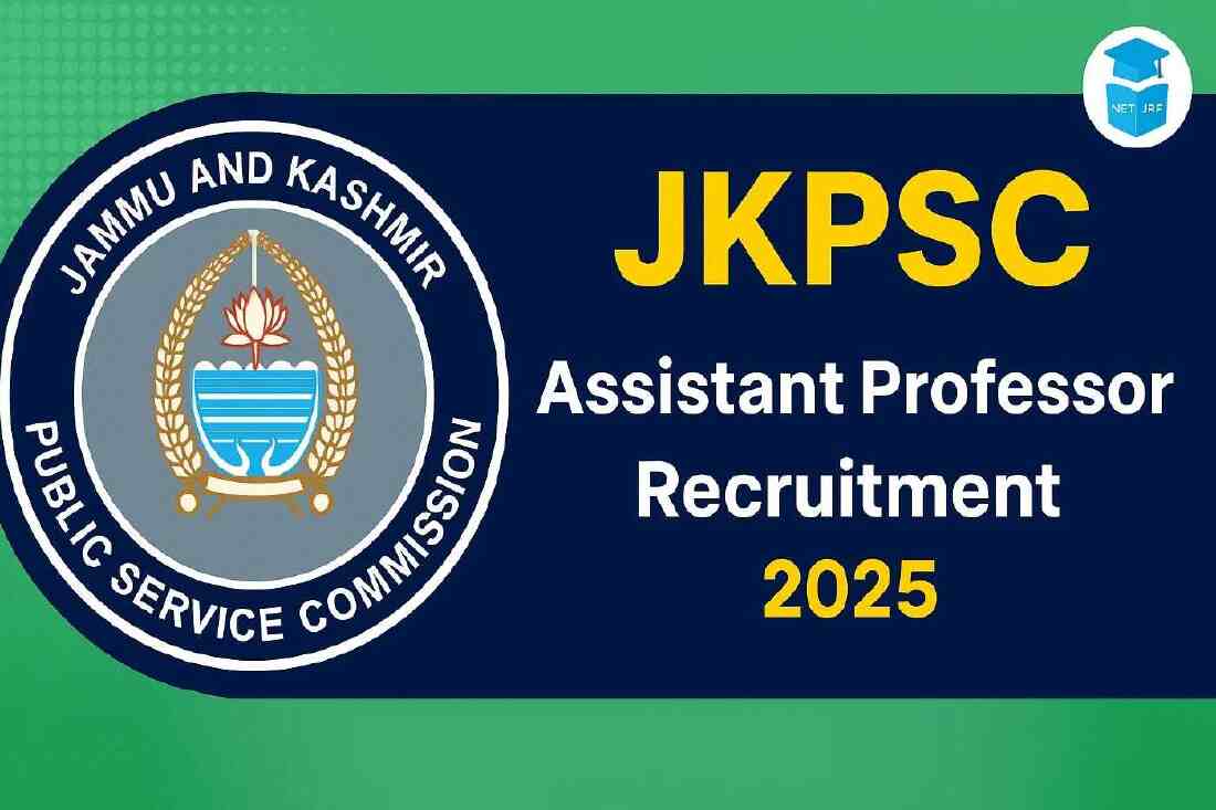 Read more about the article JKPSC Assistant Professor Recruitment 2025 Notification, Vacancies, and Key Details