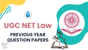 UGC NET Law Previous Year Question Papers