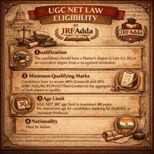 UGC NET Law Eligibility