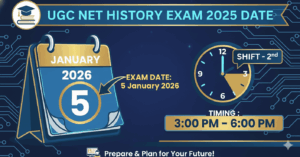UGC NET History Exam Date 2025