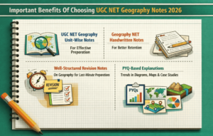 Important Benefits of Choosing the UGC NET Geography Notes 2026