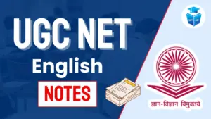 UGC NET English notes
