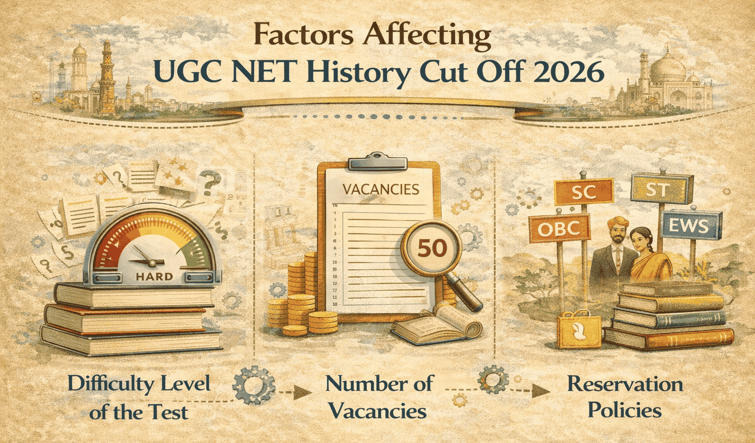UGC NET History Cut Off 2026