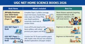 UGC NET Home Science Books 2026