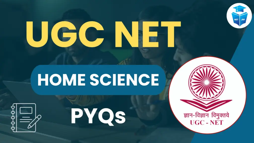 UGC NET Home Science Previous Year Question Papers