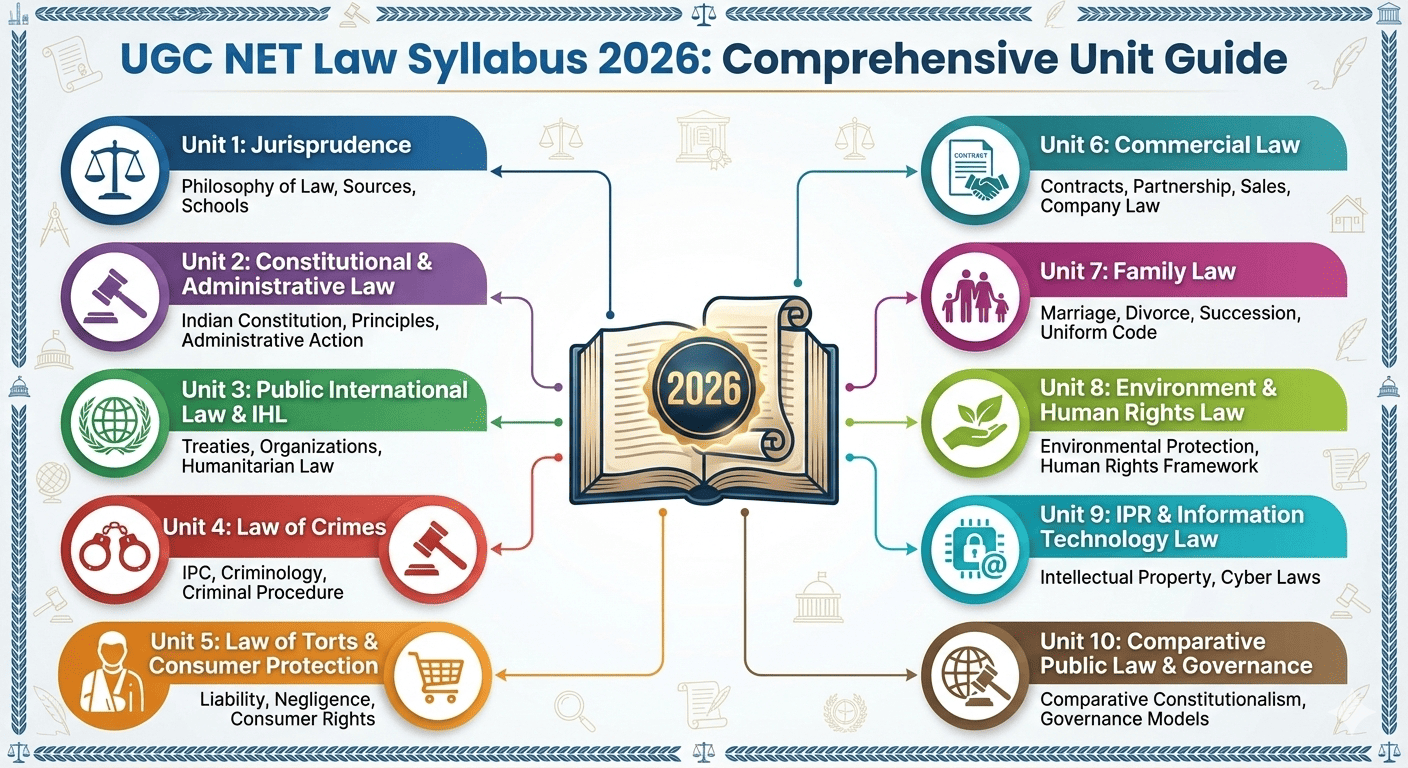 UGC NET Law Syllabus 2026
