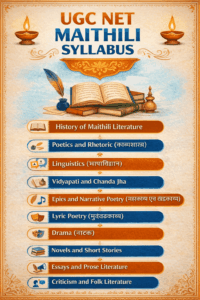 UGC NET Maithili Syllabus