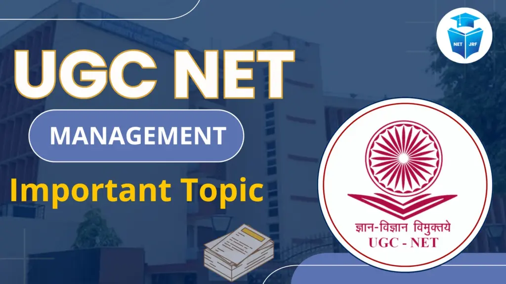 UGC NET Management important topic