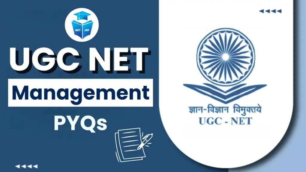 UGC NET Management pyqs