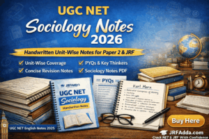 UGC NET Sociology Notes 2026