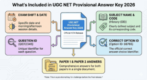 What's Included in the UGC NET Provisional Answer Key Out 2026