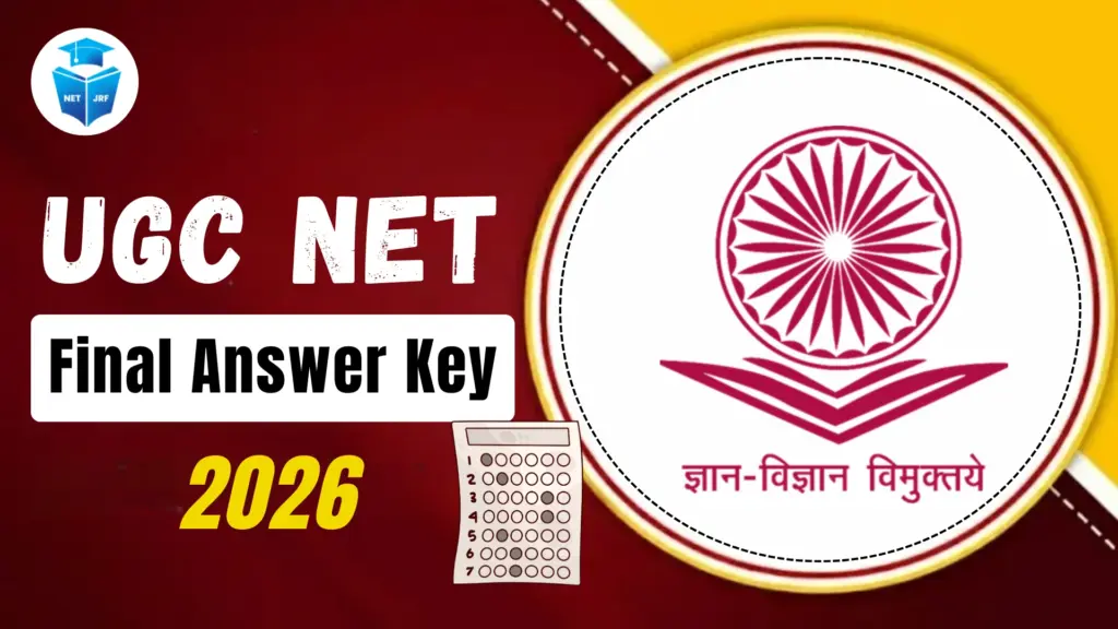 UGC NET Final Answer Key 2026