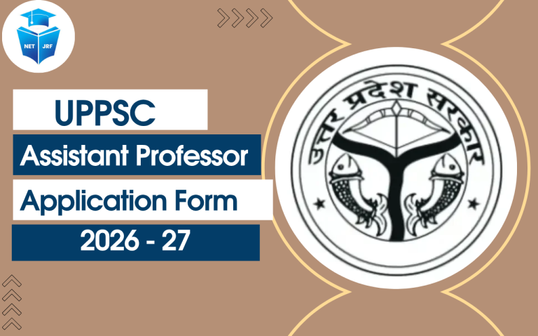 UPPSC Assistant Professor Application Form 2026