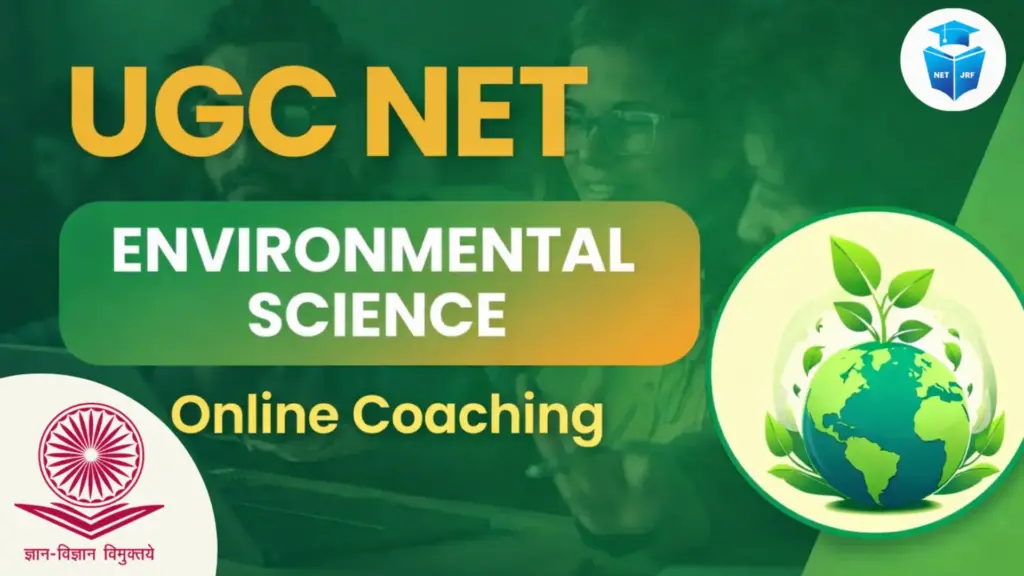 UGC NET Environmental Science Online Coaching