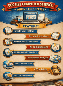 UGC NET Computer Science online test series features