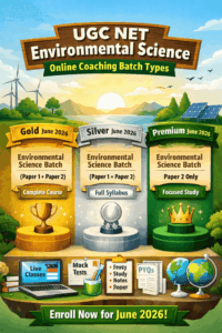 UGC NET Environmental Science Online Coaching